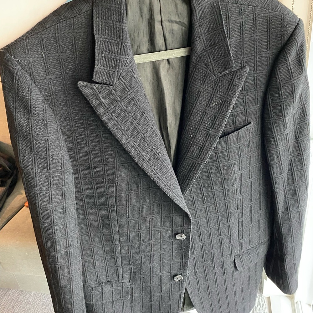 Versace Men's Tweed Blazer